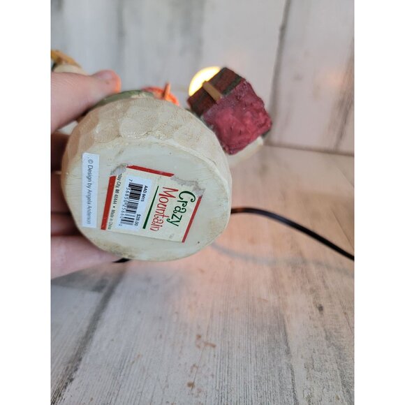 Crazy Mountain Snowman light up Xmas figure decor set - Picture 9 of 9